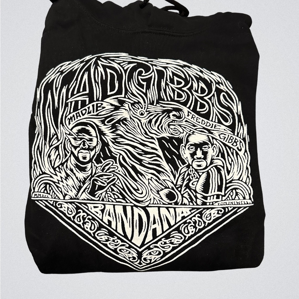Mad Gibbs Bandana Puff print Hoodie
